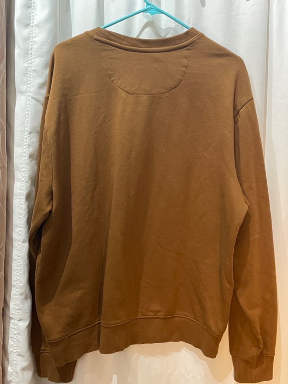 Duluth Trading Co Brown Crewneck with Beaver Logo - Picture 6 of 6